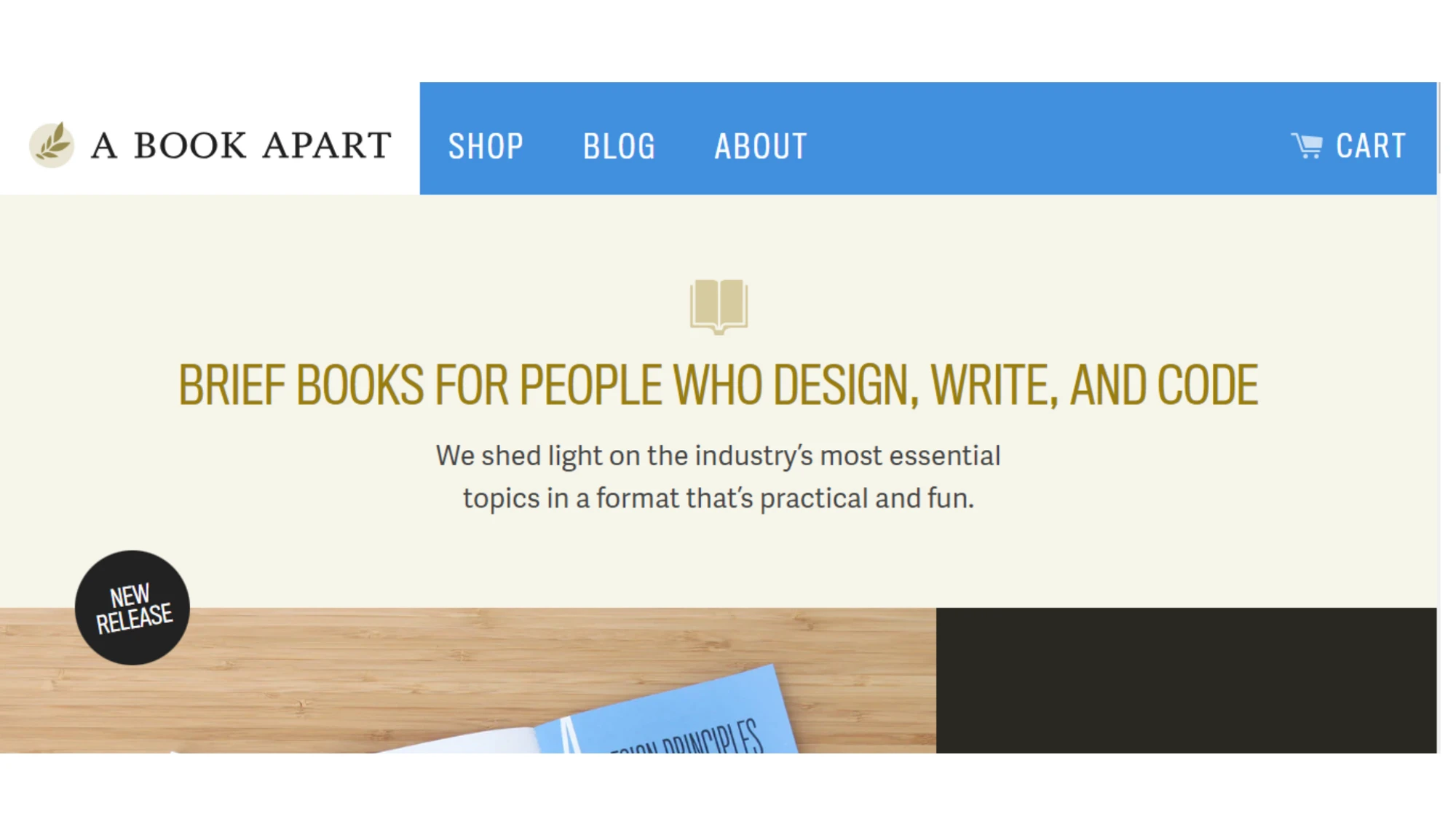 Image from A Book Apart Library